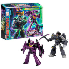 Hasbro Transformers Rise of Tyranny 2-Pack Miner Megatron tank mode for dynamic battles.