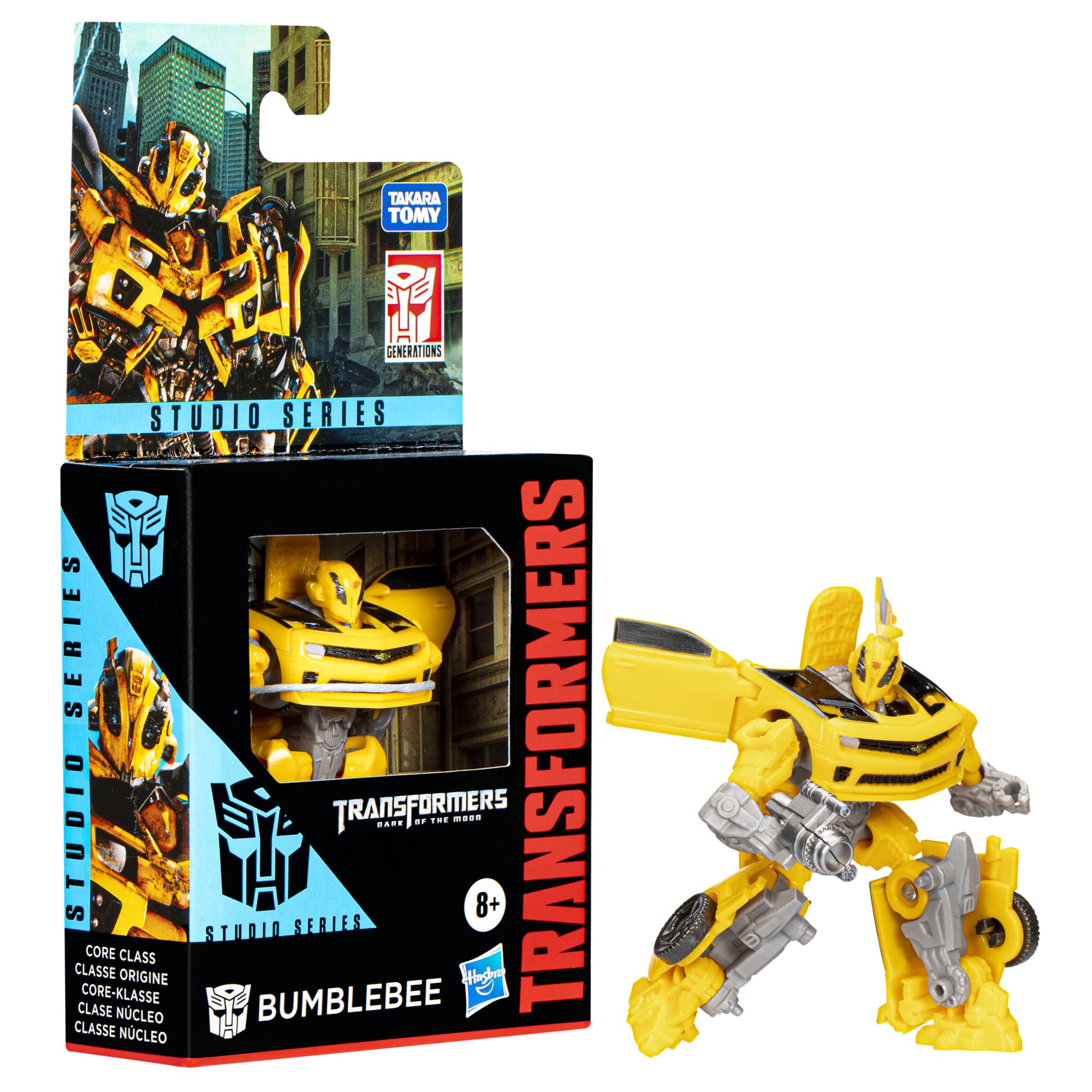 Bumblebee blaster accessory for two-mode action and enhanced play