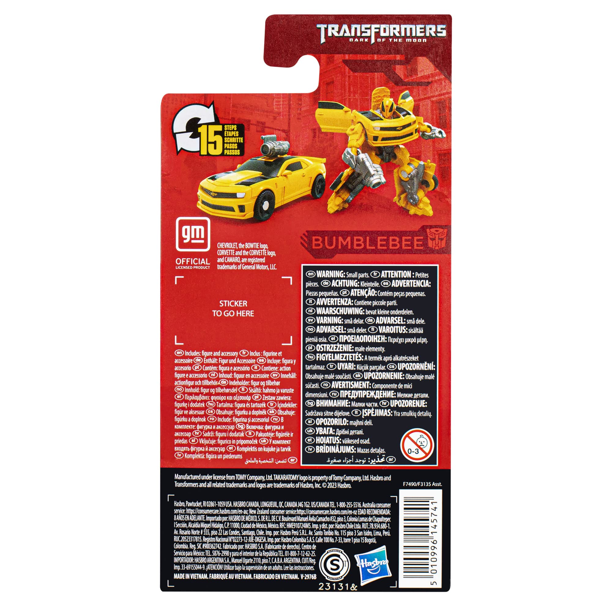 Gift-ready Transformers toy for kids eight and up