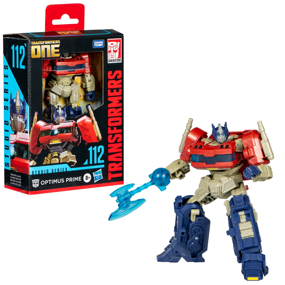 Optimus Prime Cybertronian truck mode with movie-inspired styling by Hasbro.