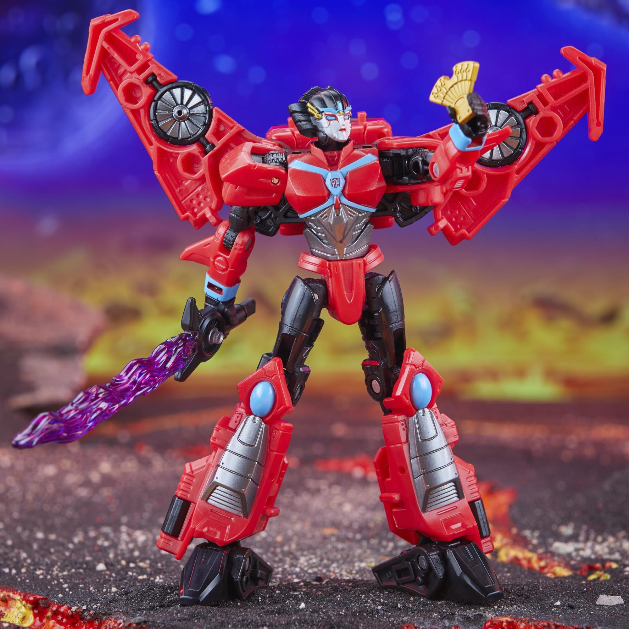 Fan blade accessory adds extra pose options for Windblade.
