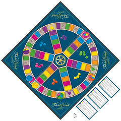 Hasbro Trivial Pursuit Classic Edition category icons guiding category selection.