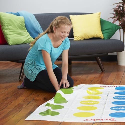 Hasbro Twister Ultimate Amazon Exclusive branding signals premium party game.