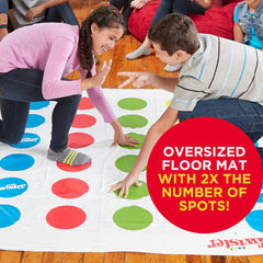 Hasbro Twister Ultimate colorful spots improve visual cues for quick rounds.