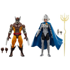 Hasbro Wolverine brood-infected-form figure, ideal for dynamic display.