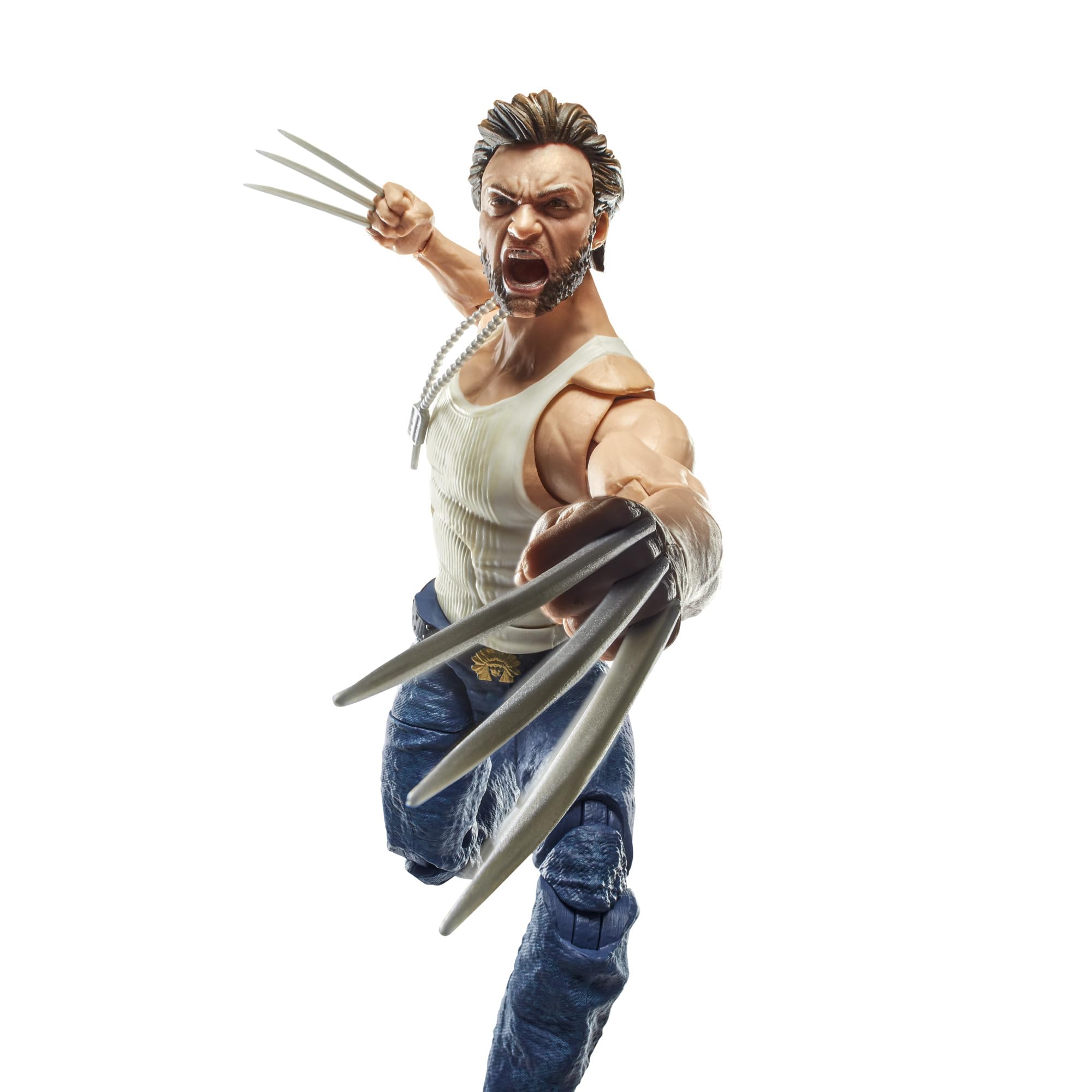 Hasbro Marvel Wolverine portrait with alternate head for expressive poses