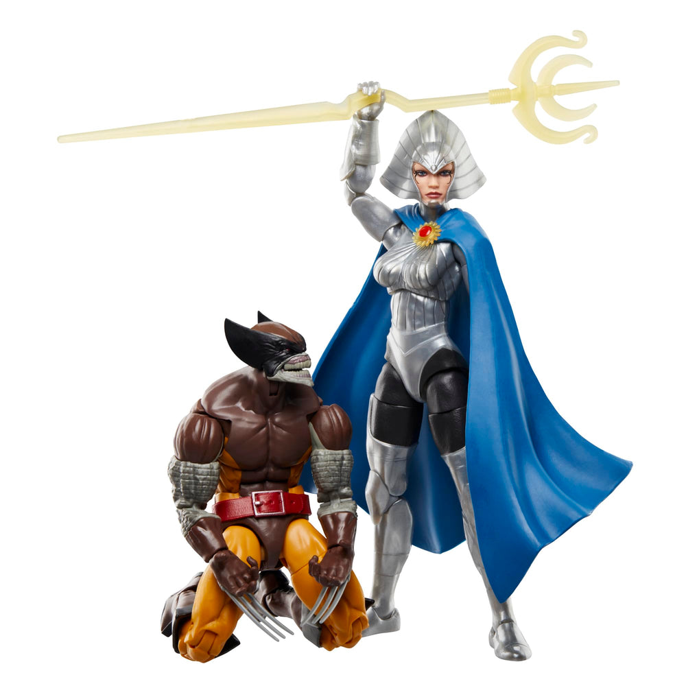 Hasbro Wolverine fully poseable figure enables lifelike action poses.