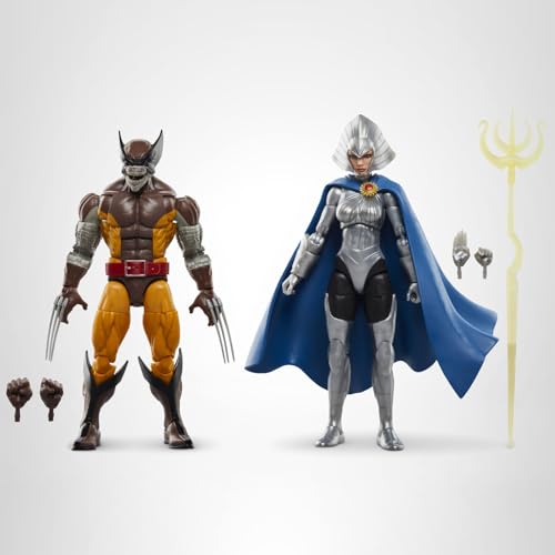 Hasbro Wolverine-Lilandra pair supports expanding your Marvel shelf.