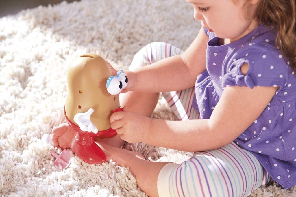 HASBROSERIES Mrs Potato Head hair accessory adds color