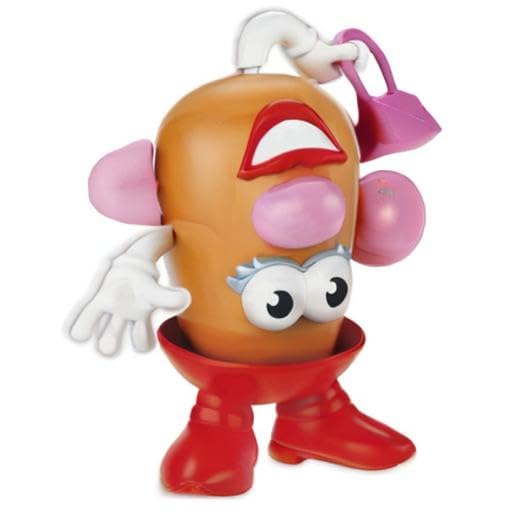 HASBROSERIES Mrs Potato Head legs with shoes for stance and style