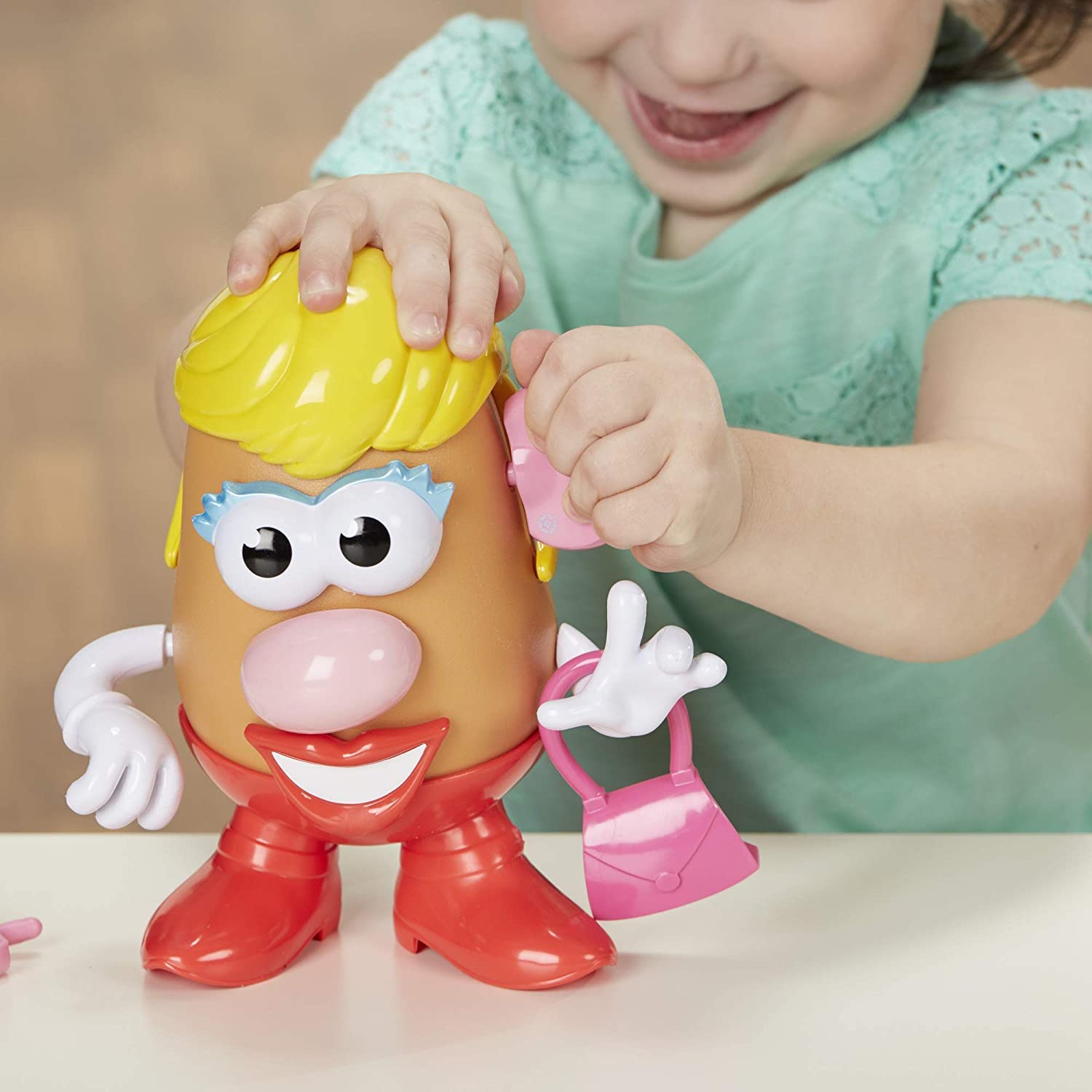 HASBROSERIES Mrs Potato Head mouth with teeth for silly smiles