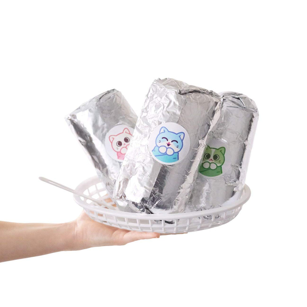 Hashtag Collectibles Purritos Series3 Sesame soft blanket close-up emphasizes plush texture