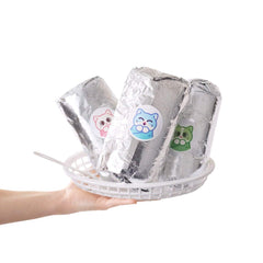Hashtag Collectibles Purritos Series3 Sesame soft blanket close-up emphasizes plush texture