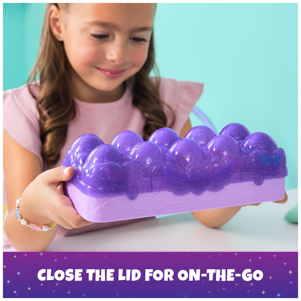 Hatchimals Alive Neon Rainbow Accessories Blocks: stacking and building pretend scenes.