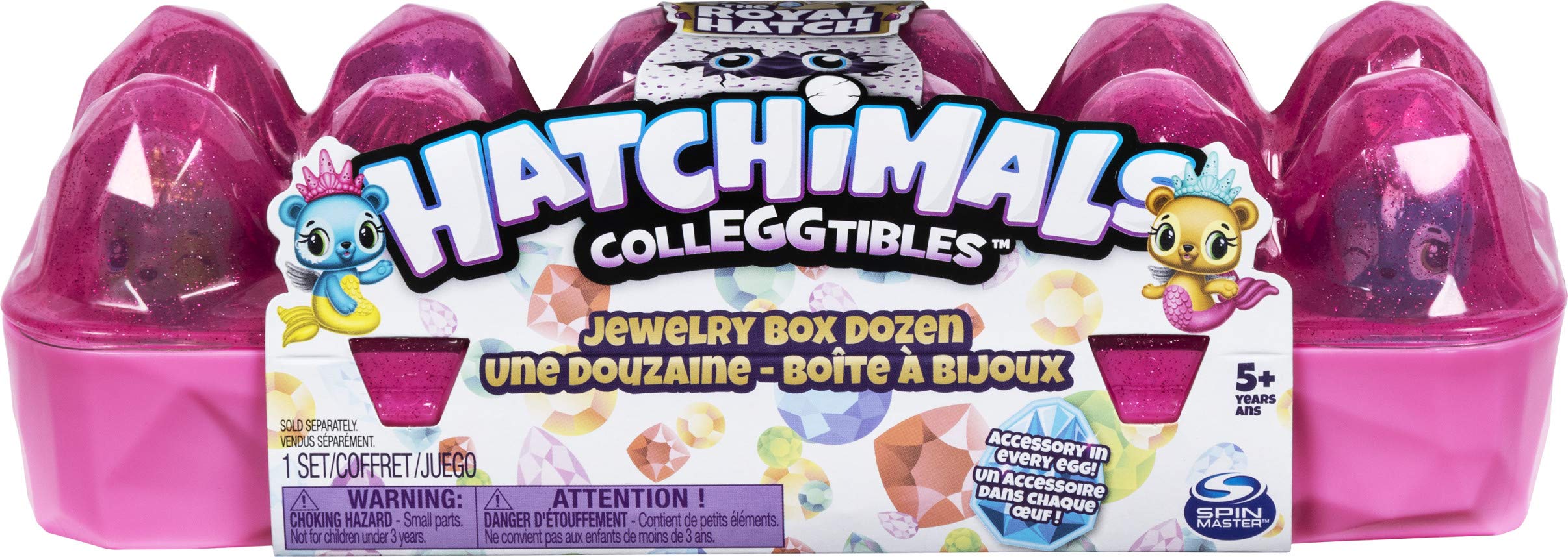Hatchimals CollEGGtibles two exclusive out-of-egg characters, rare finds.