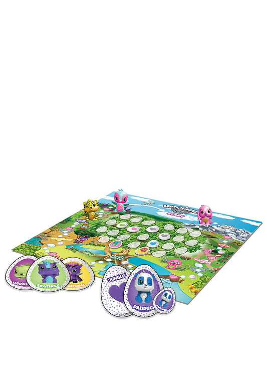 Hatchimals Eggventure figures inside egg including the mystery figure for exciting play.