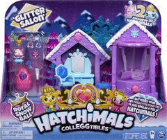 Two exclusive Hatchimals included for instant Royal Snow Ball-ready looks.