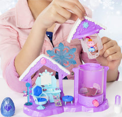 Glitter stickers and adhesive for customizing Hatchimals CollEGGtibles outfits.