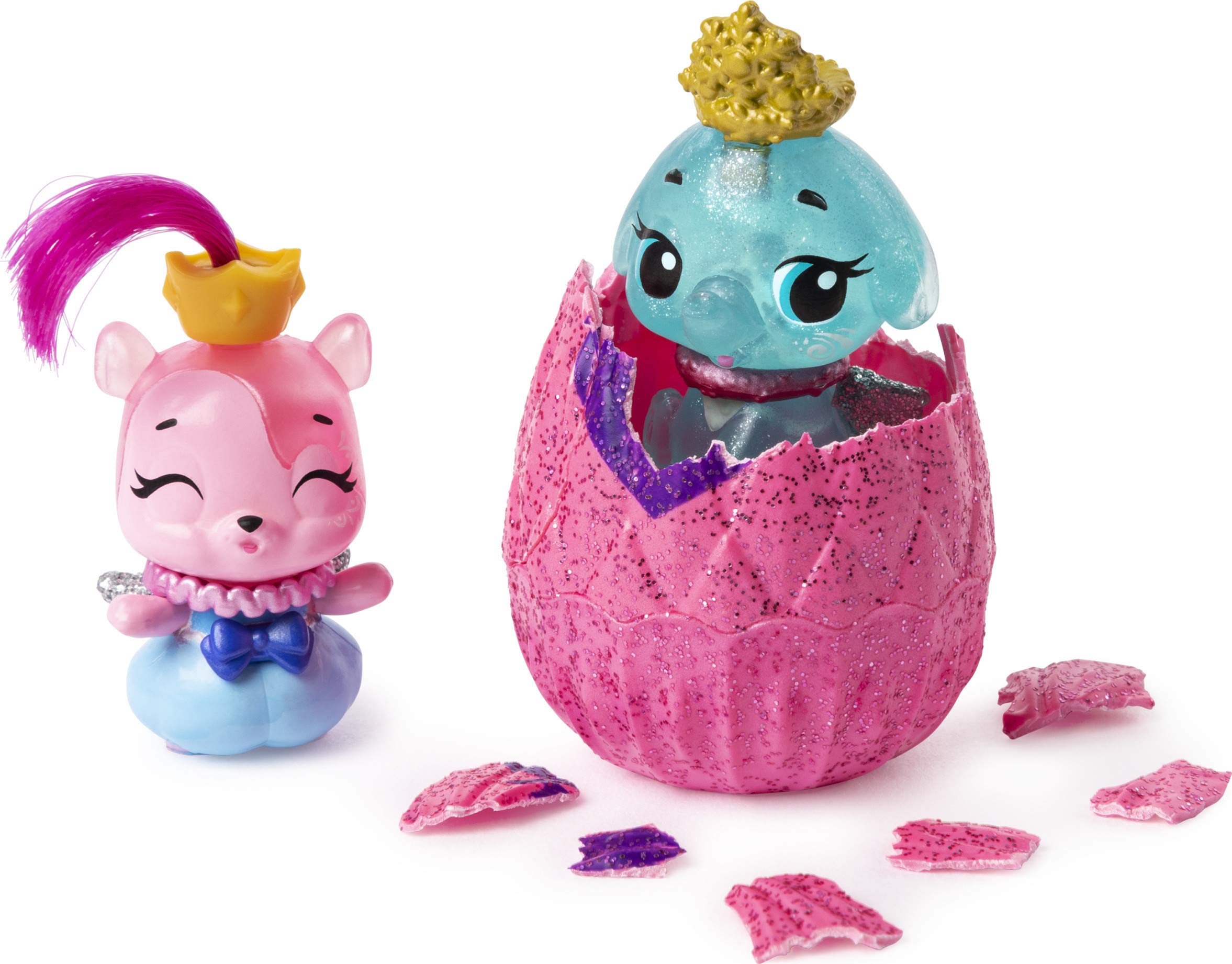 No batteries required; endless creativity with Hatchimals Glitter Salon.