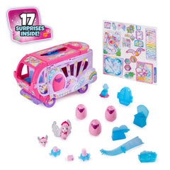 Hatchimals Sparkling Poodles figures for pretend family trips