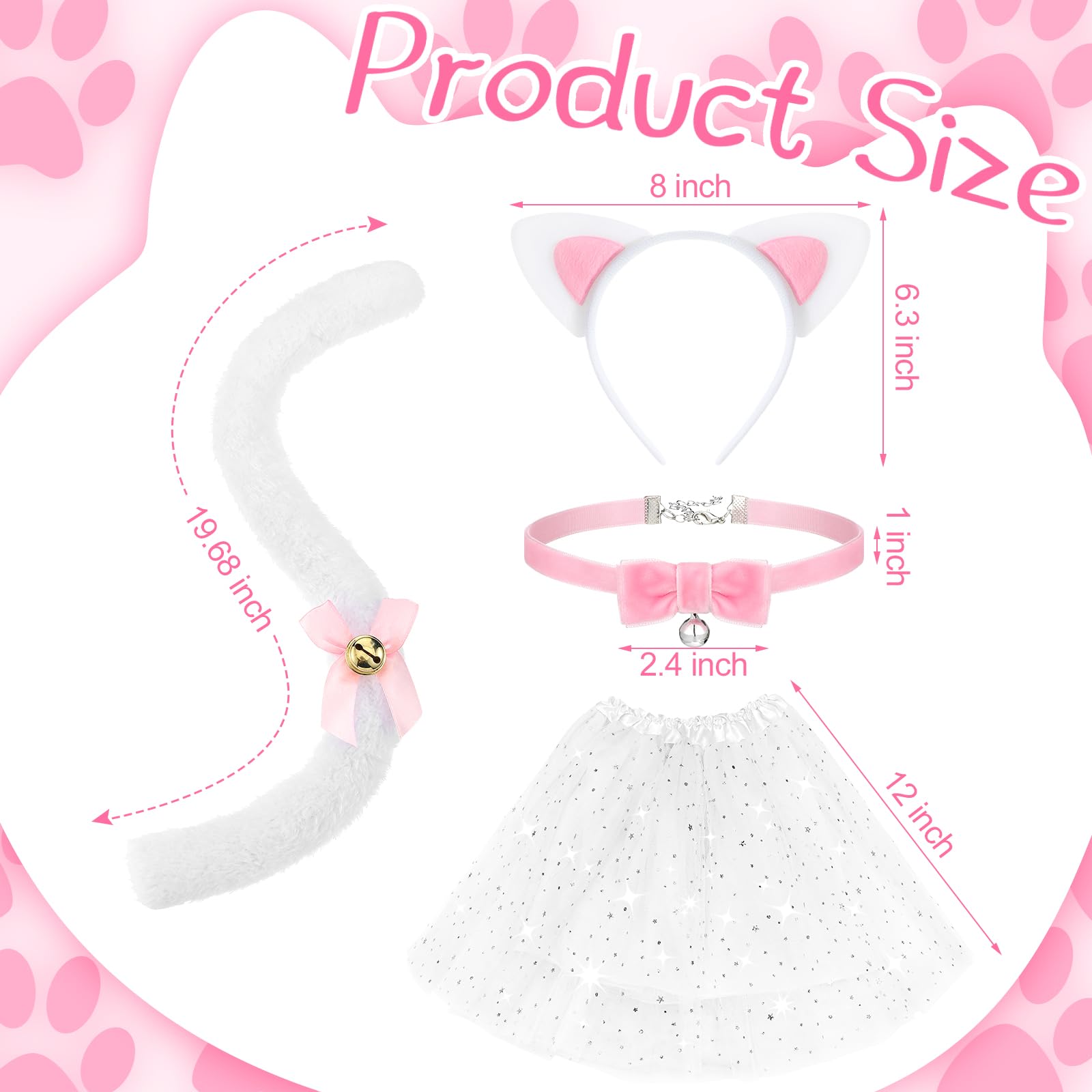 Haull cat tail adds realistic flair for kid costumes and photos