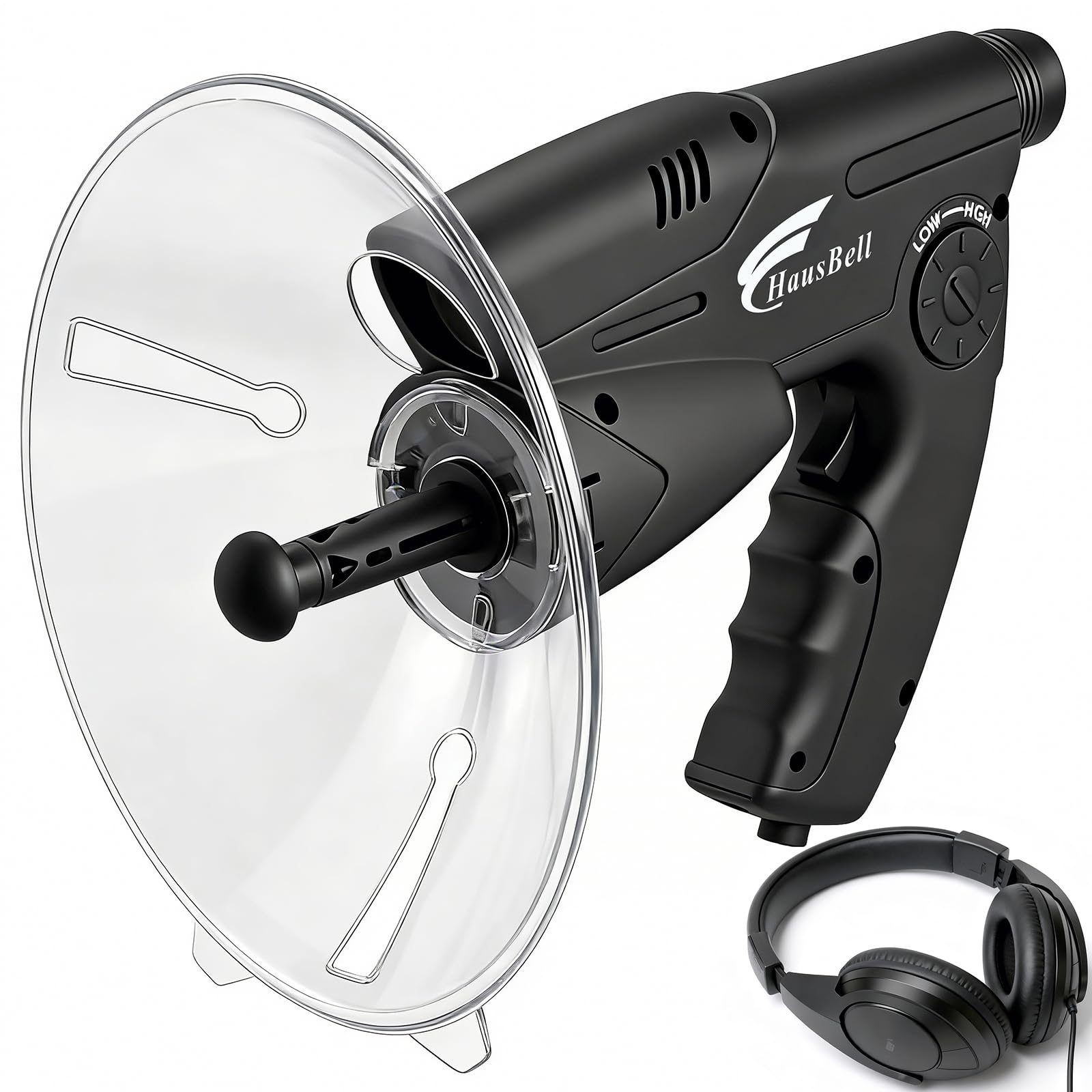 HAUSBELL Parabolic Listening Device for Nature Exploration – 8x Monocu ...