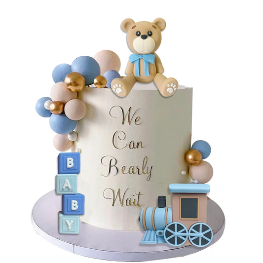 HAVAGDTM bear balls cake toppers add playful texture to desserts