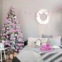 HAVAGDTM pink disco ball cake topper 1.57in creates eye-catching retro cake decor.