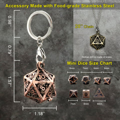 Haxtec antique DND dice set adds classic tabletop charm