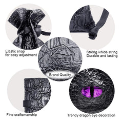 Haxtec dragon dice bag open compartment reveal interior space