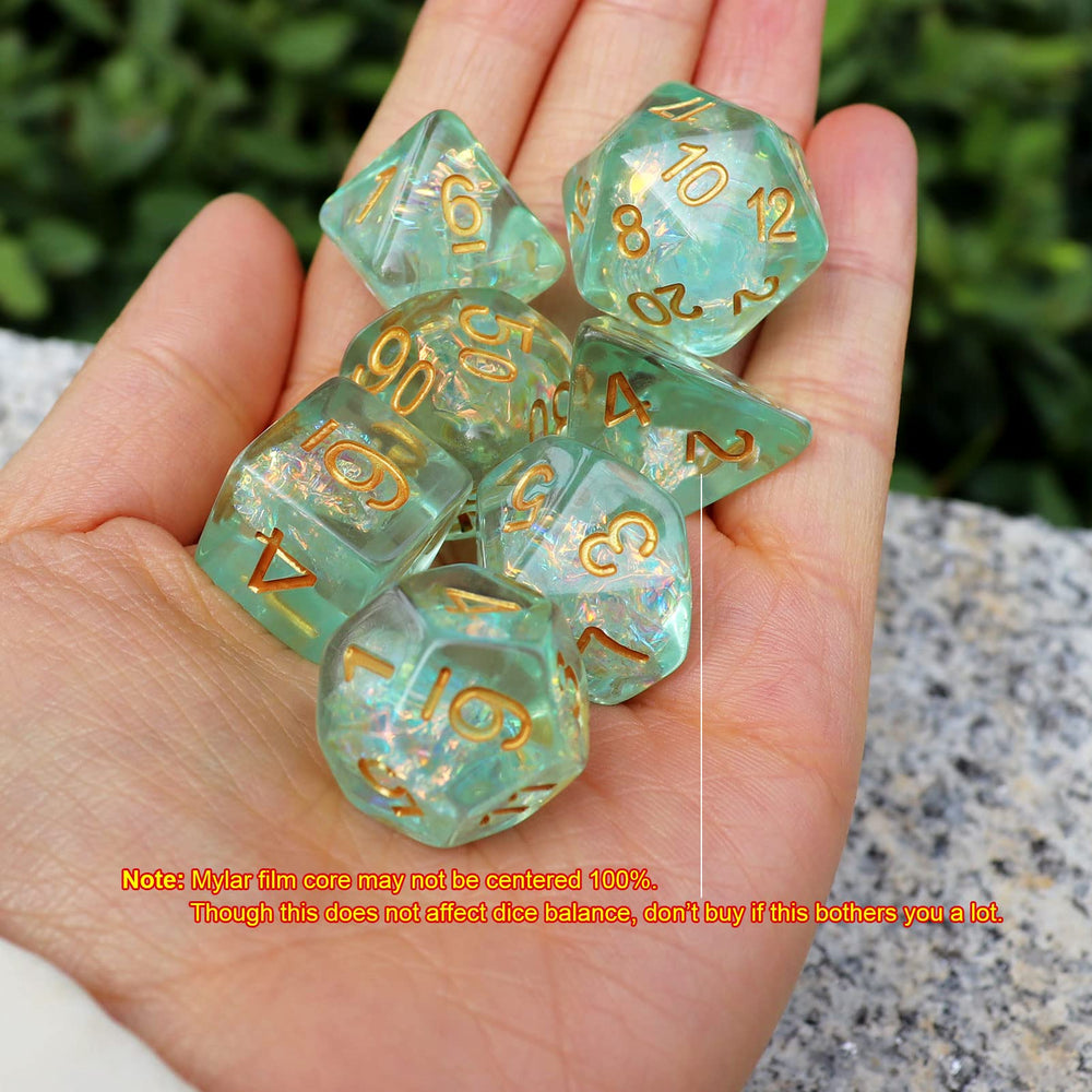 Haxtec dice bag included for easy transport and gifting