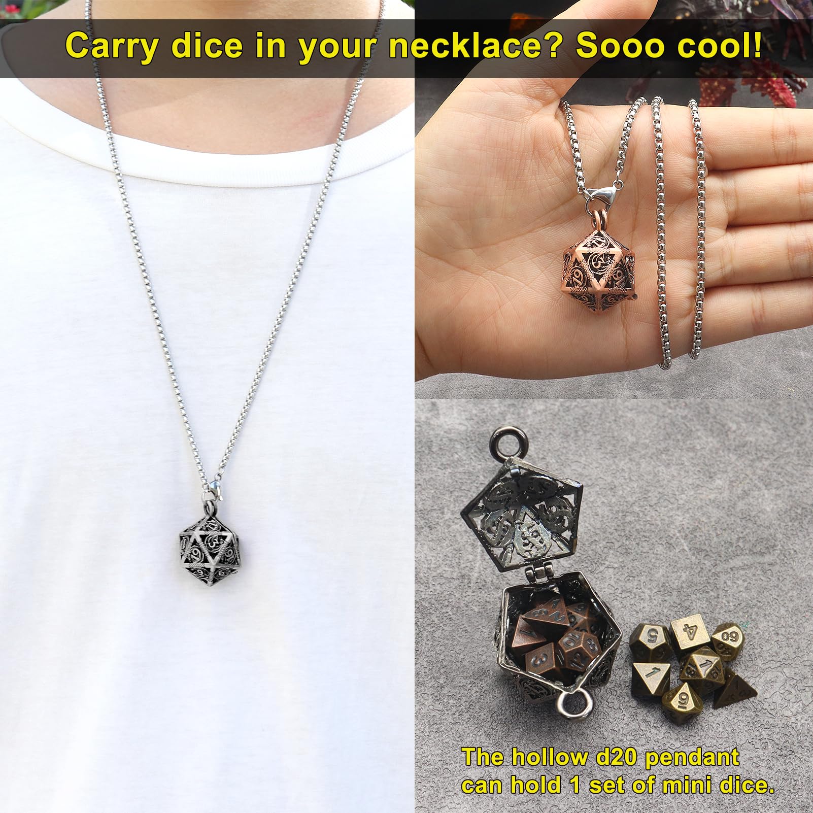Haxtec tiny 6mm D6 dice for on-the-go sessions.