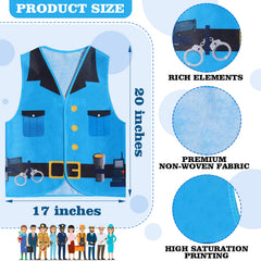 Haysandy builder costume with hard hat, promotes imaginative construction play.