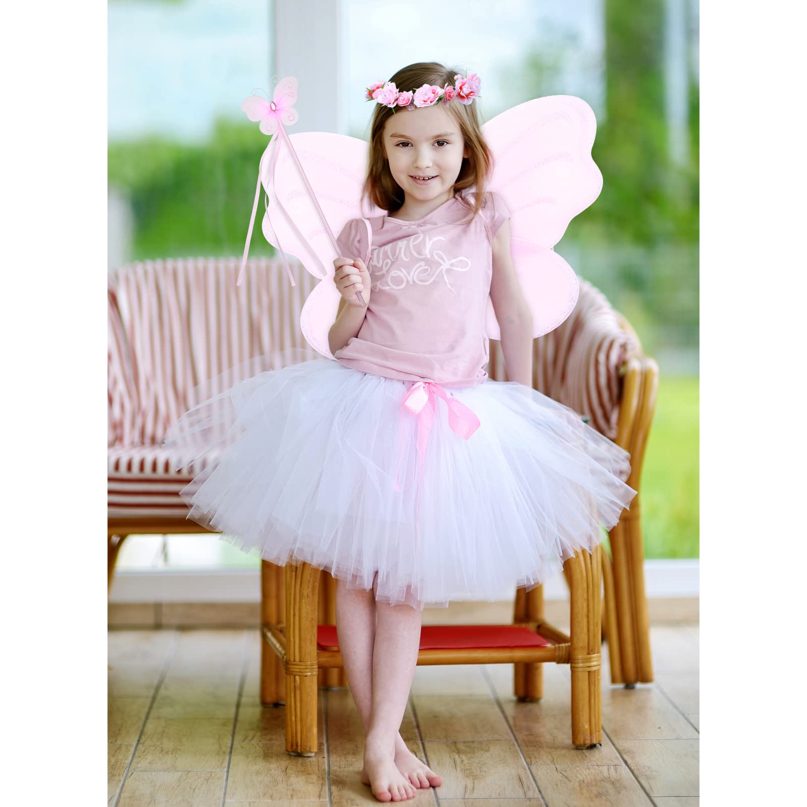 Haysandy complete fairy costume ideal for themed photoshoots and parties