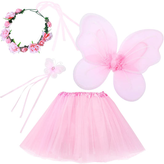 Haysandy fairy princess wings for imaginative dress-up and photos