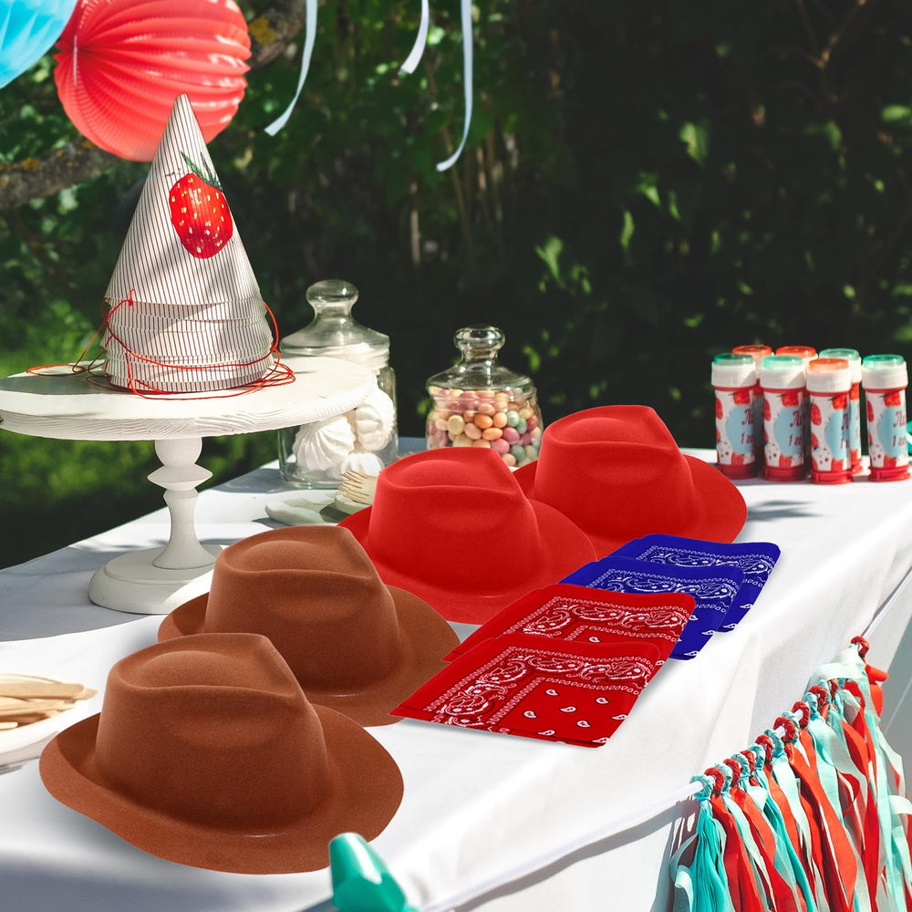 Haysandy set collection, colorful western props for celebrations.