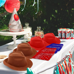Haysandy set collection, colorful western props for celebrations.