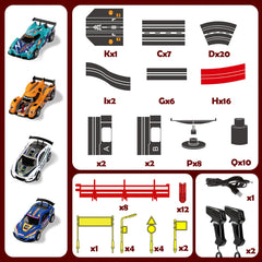 Hayxun automatic lap counter shows real-time progress during races