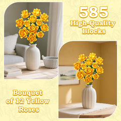 HAYXUN DIY flower assembly process promotes relaxing creativity