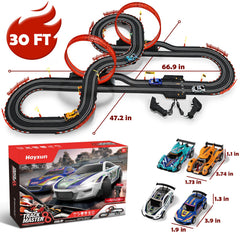 Hayxun gift-ready slot car set ideal for birthdays and holidays