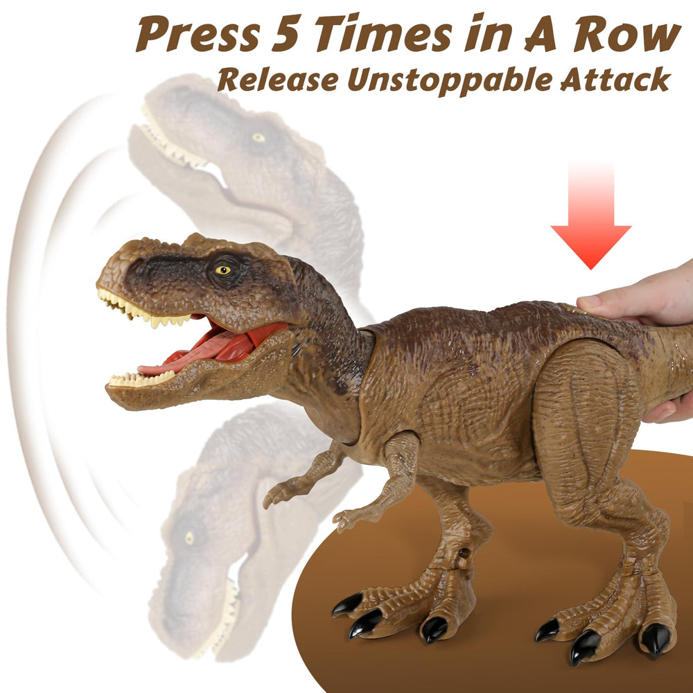 HAYXUN T. rex sound and roar figure boosts immersive storytelling and role-play sessions