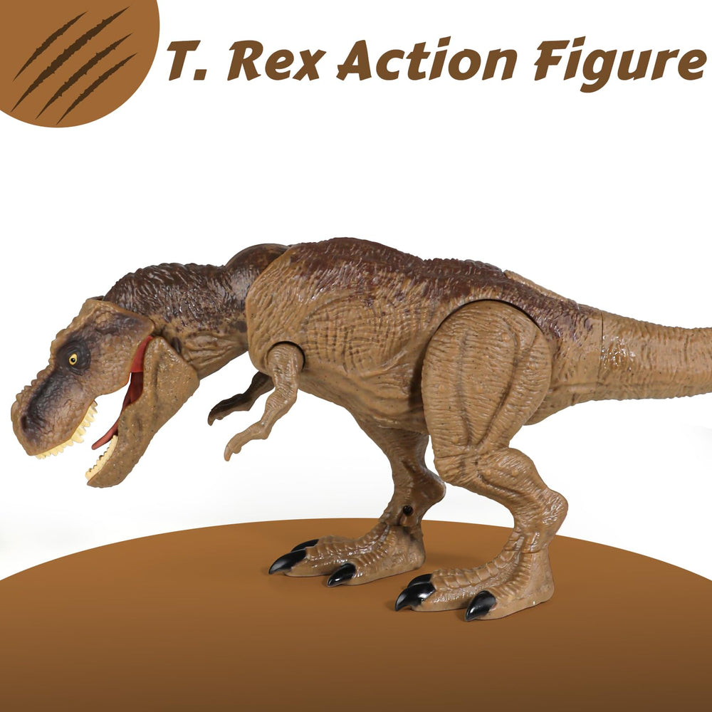 HAYXUN Jurassic figure with swinging tail for lifelike dino action and imagination