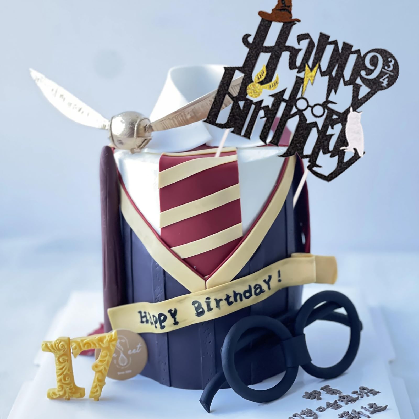 Hazyore sturdy topper for durable use on various desserts during parties