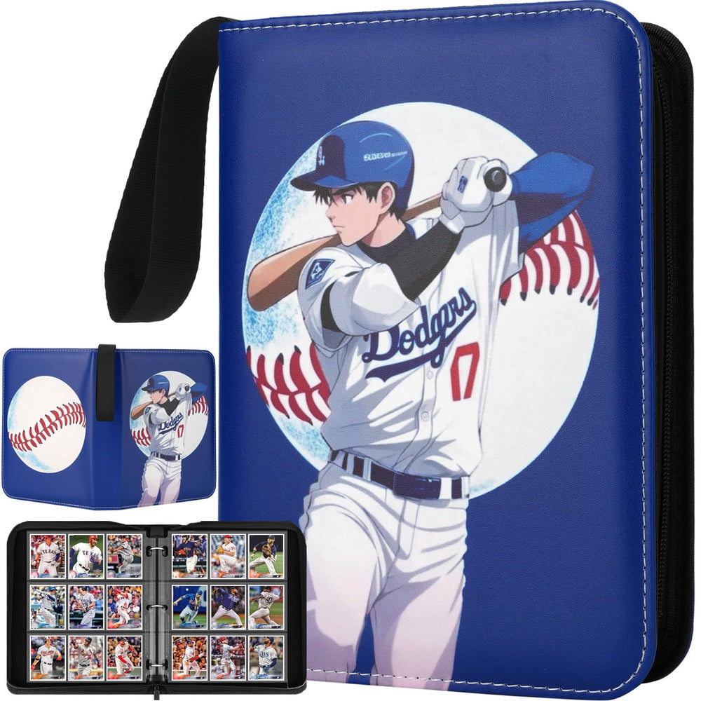 HBK Baseball Card Binder front cover showing premium organization
