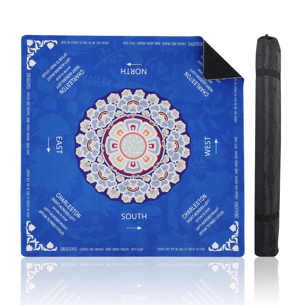 HBLEDOT Mahjong Mat with eye-catching design supports easy rule recall during games.