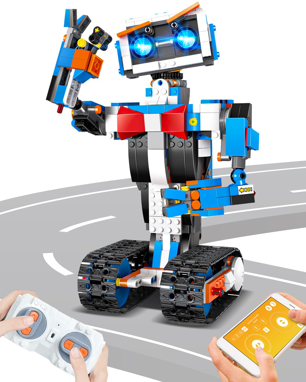 HBUDS robot building kit unboxing reveals premium pieces for creative play.