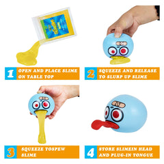 HCengTriz prank stress ball—holiday gift idea with dramatic spit for laughs.