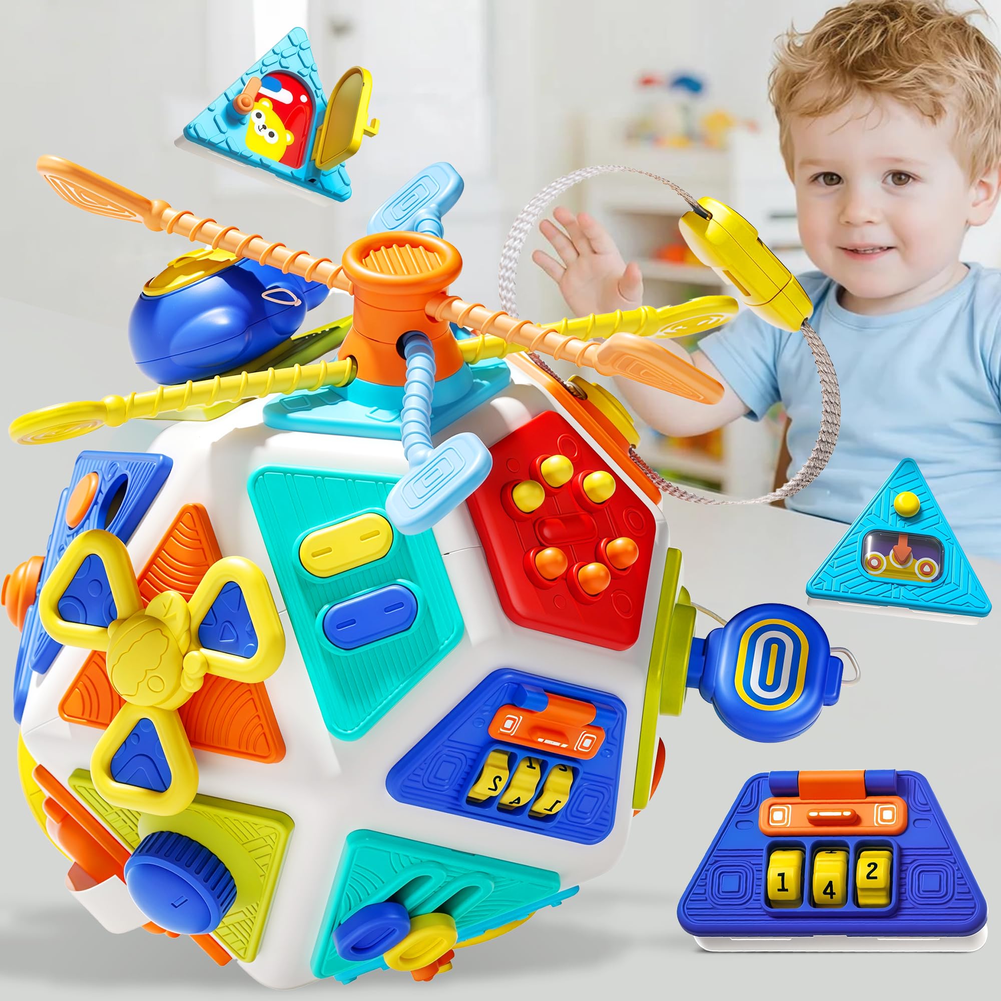 HCFJEH Montessori-inspired cube as a versatile travel companion and gift option.