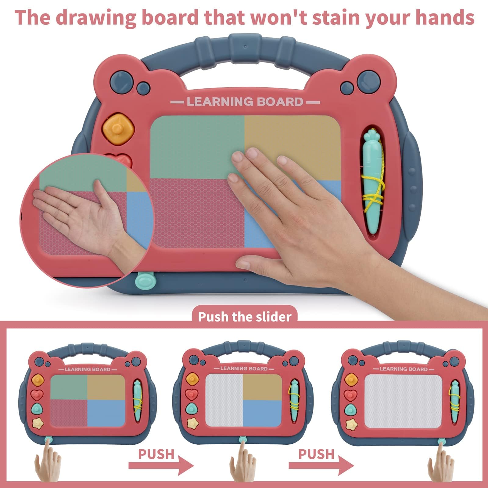 HCFJEH safe, durable edges ensure gentle toddler play.