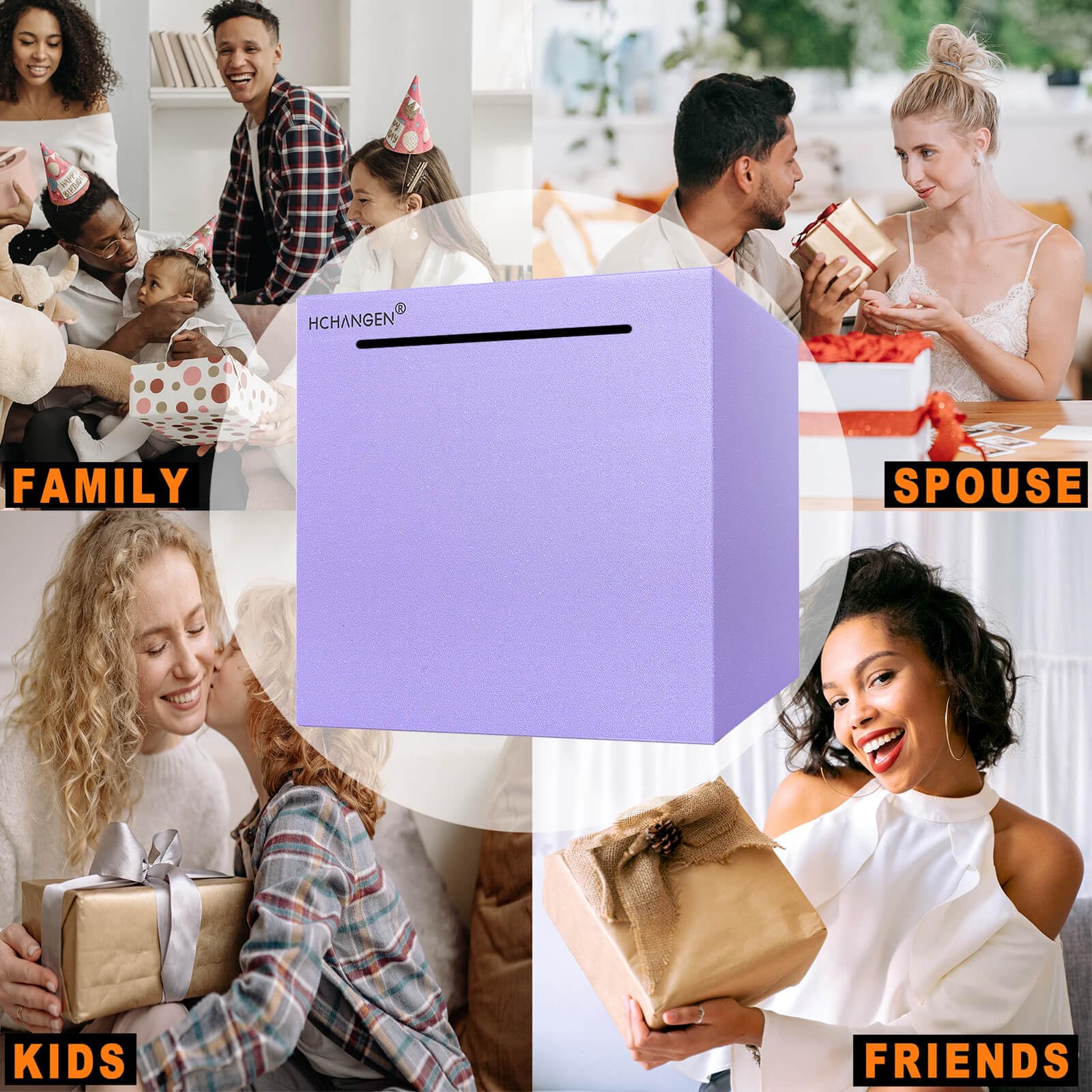 HCHANGEN piggy bank color options to match personal style and gifting.